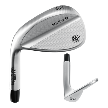 HLX 6.0 Forged Chrome Left Handed- loft and back