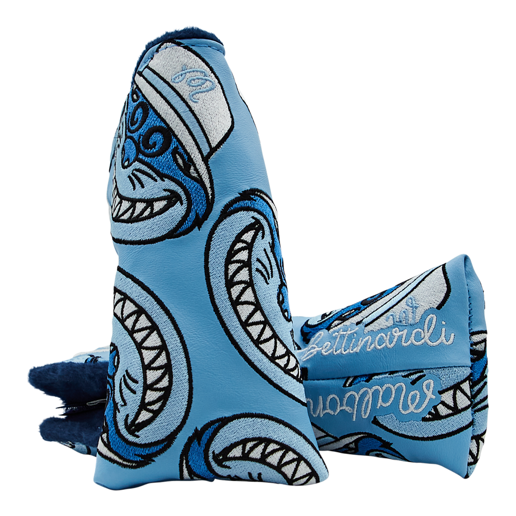 Betti x Malbon Blue Buckets Fat Cat Blade Putter Headcover – Studio B