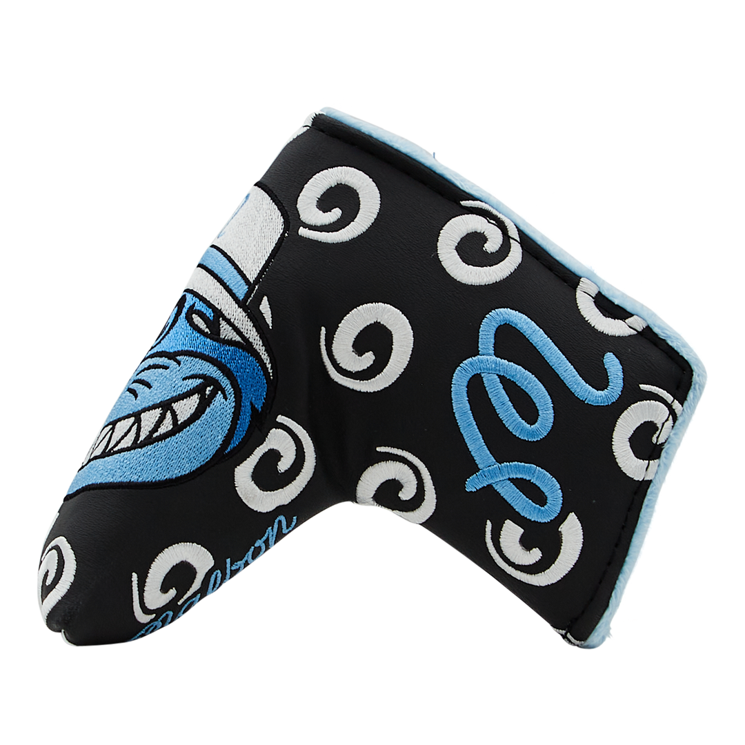 Bettinardi x Malbon Black Buckets Fat Cat Blade Putter Headcover - Side A