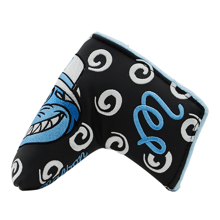 Bettinardi x Malbon Black Buckets Fat Cat Blade Putter Headcover - Side A