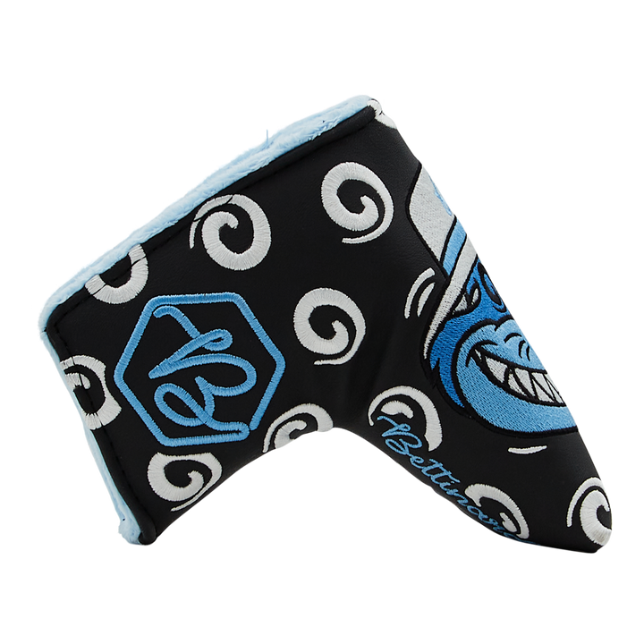 Bettinardi x Malbon Black Buckets Fat Cat Blade Putter Headcover - Side B