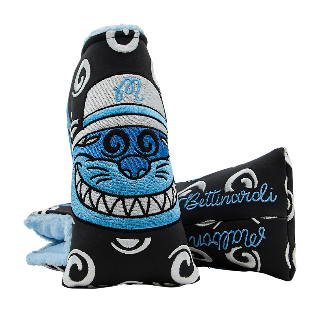 Bettinardi x Malbon Black Buckets Fat Cat Blade Putter Headcover