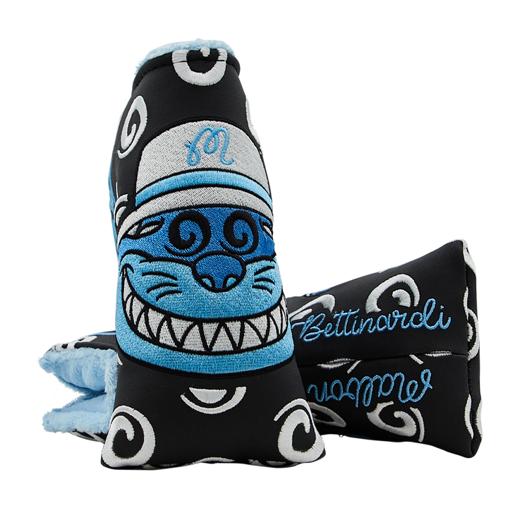 Bettinardi x Malbon Black Buckets Fat Cat Blade Putter Headcover