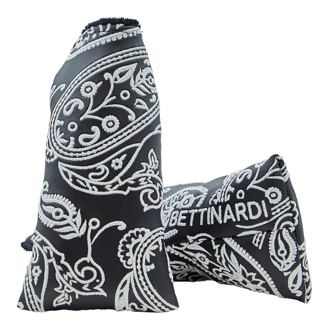 Paisley Blade Headcover (Black and White) | Bettinardi Golf – Studio B