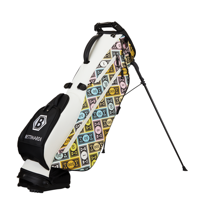 Bettinardi x Monopoly Money Vessel VLS Stand Bag (Black/White