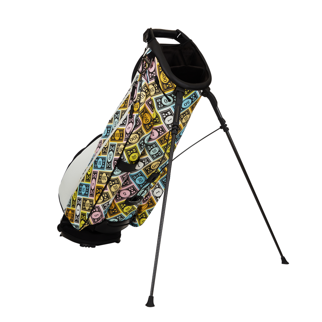 Bettinardi x Monopoly Money Vessel VLS Stand Bag (Black/White) | Bettinardi  Golf – Studio B