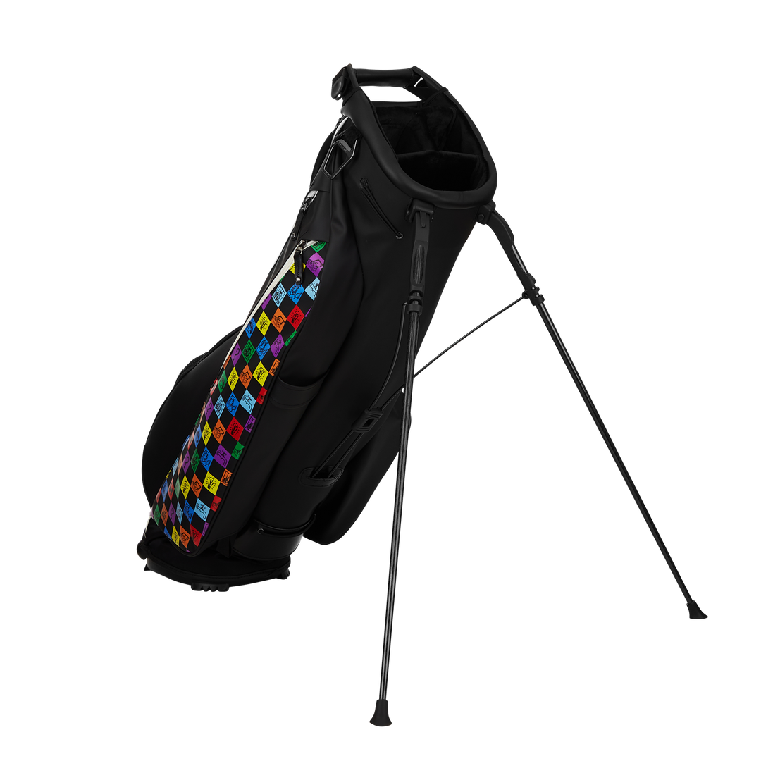 Bettinardi x Monopoly Game Pieces Vessel VLS Stand Bag (Black/Multi-Color)  | Bettinardi Golf – Studio B