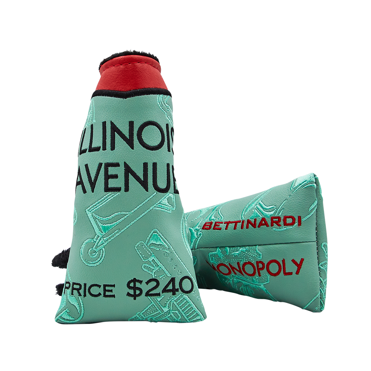Bettinardi 2025 Limited Mr. Monopoly Blade Headcover Skiing