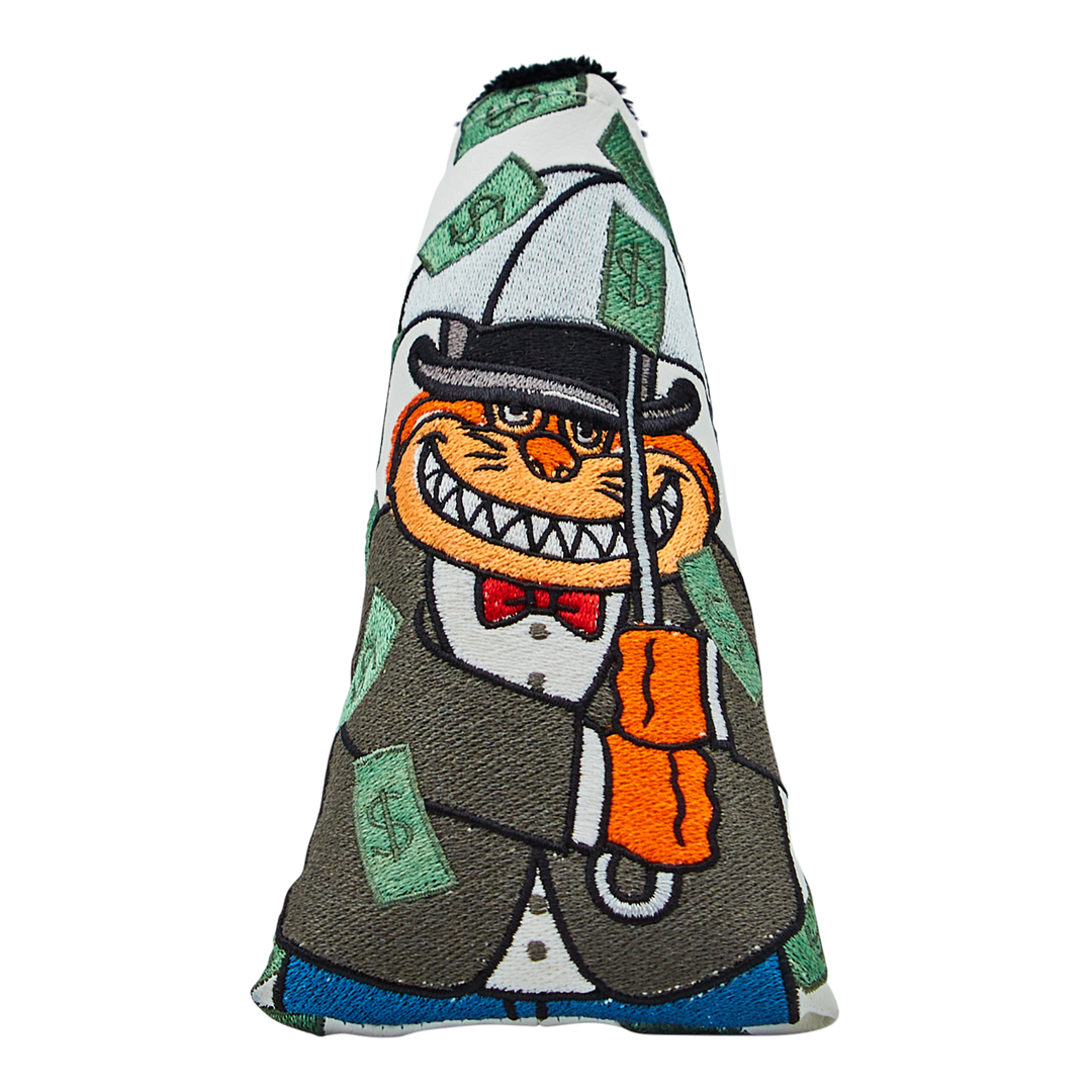 Bettinardi x Monopoly Raining Money Cat Blade Headcover