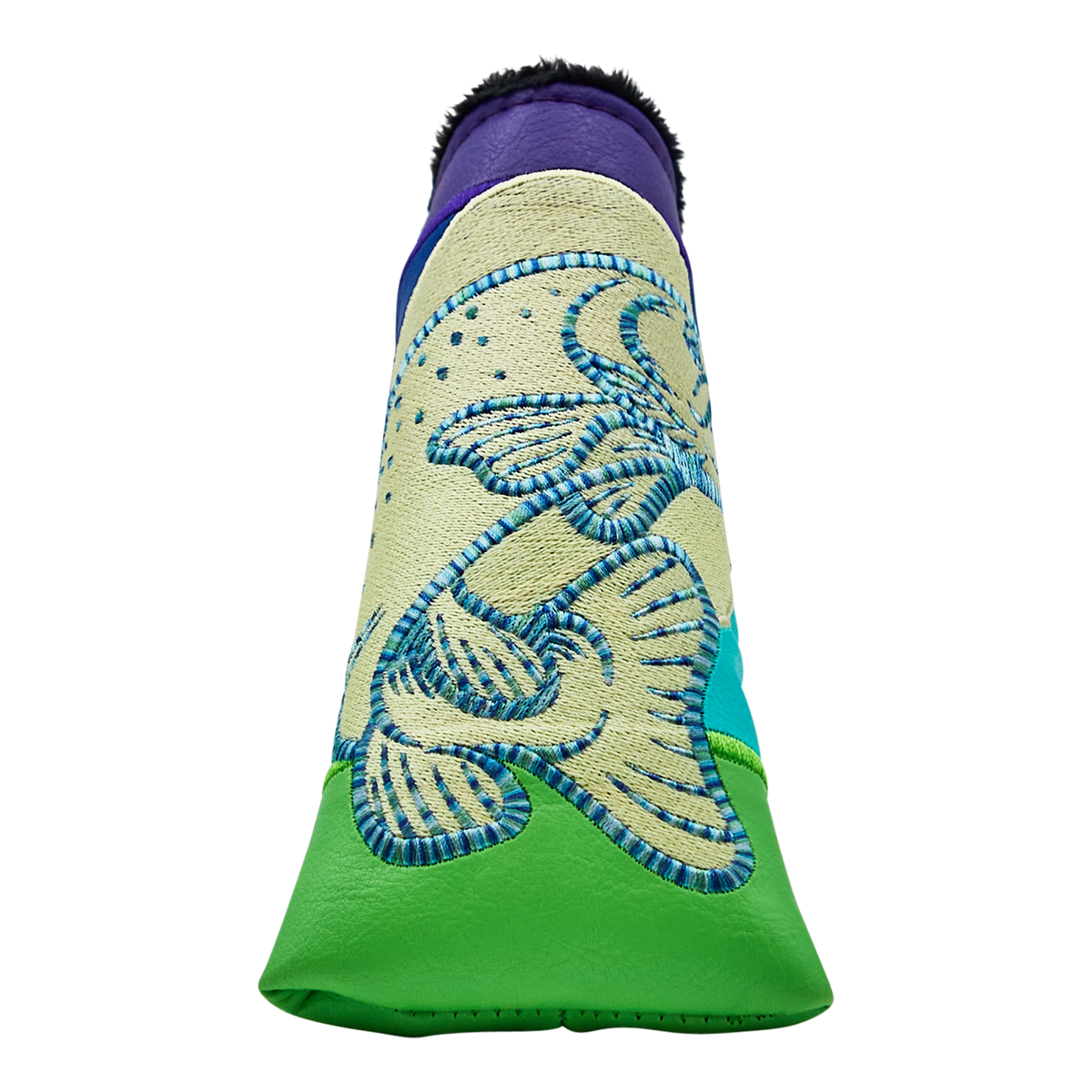 Reel Legend Alternate Blade Putter Headcover - Purple/Blue/Green – Studio B