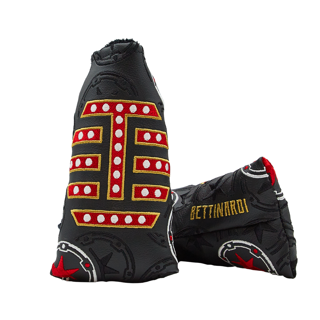 BETTINARDI パター　34カバー付き Black leather T-Hive Poker Night blade headcover | Bettinardi Golf