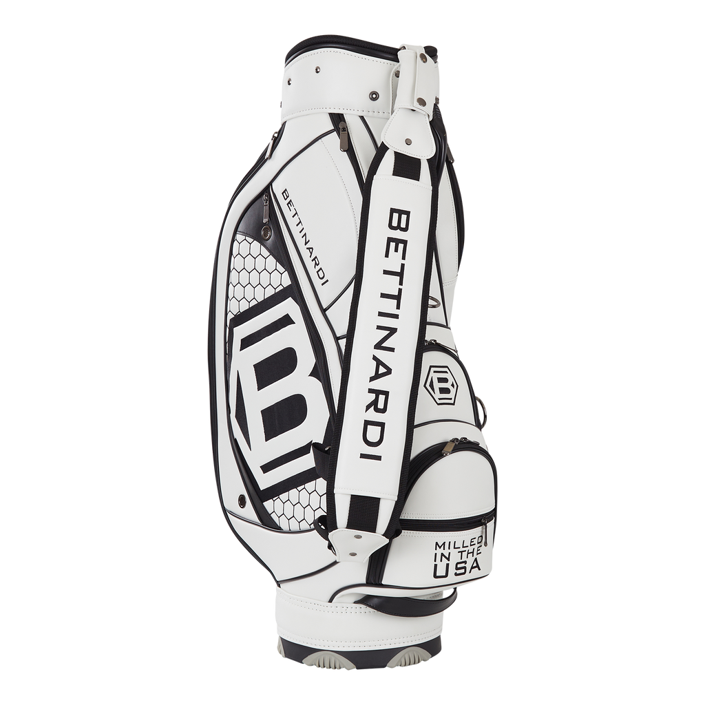 Super White Honeycomb Staff Bag | Bettinardi Golf – Studio B