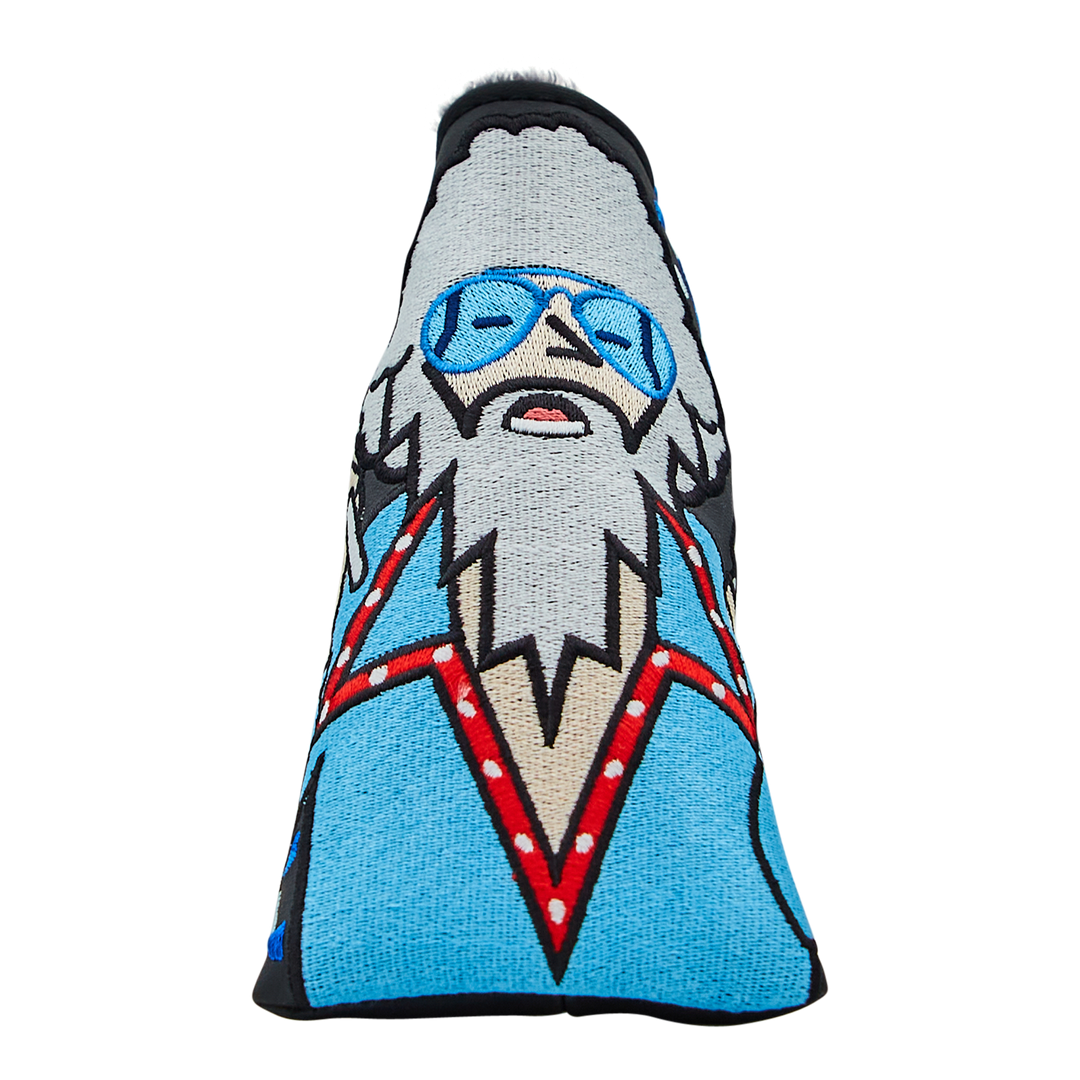 More Cowbell Tour Dept. Blade Putter Headcover - White – Studio B