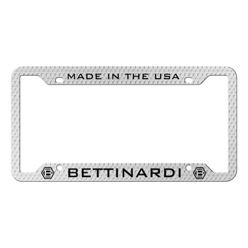 Bettinardi License Plate Holder (Black/Silver)