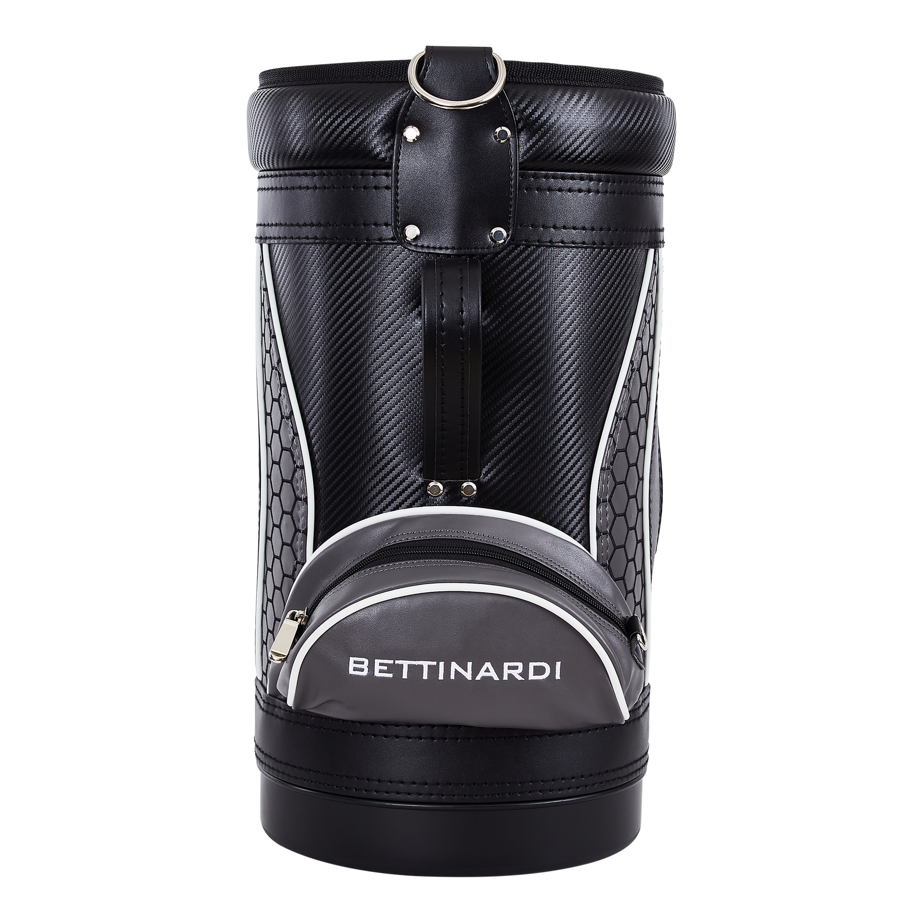 Den Caddy Bettinardi Golf Bag (Black/White) | Bettinardi Golf