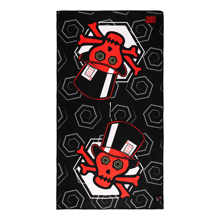 Bettinardi Voodoo Skull Golf Towel - Top