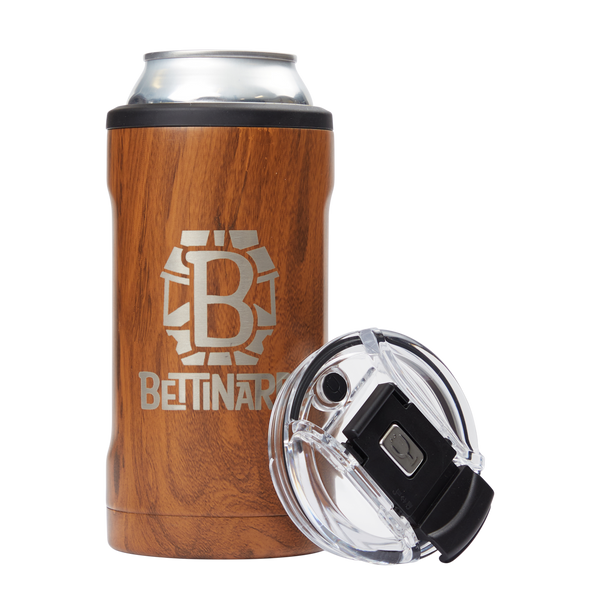 BRUMATE WALNUT CAN COOLER TUMBLER