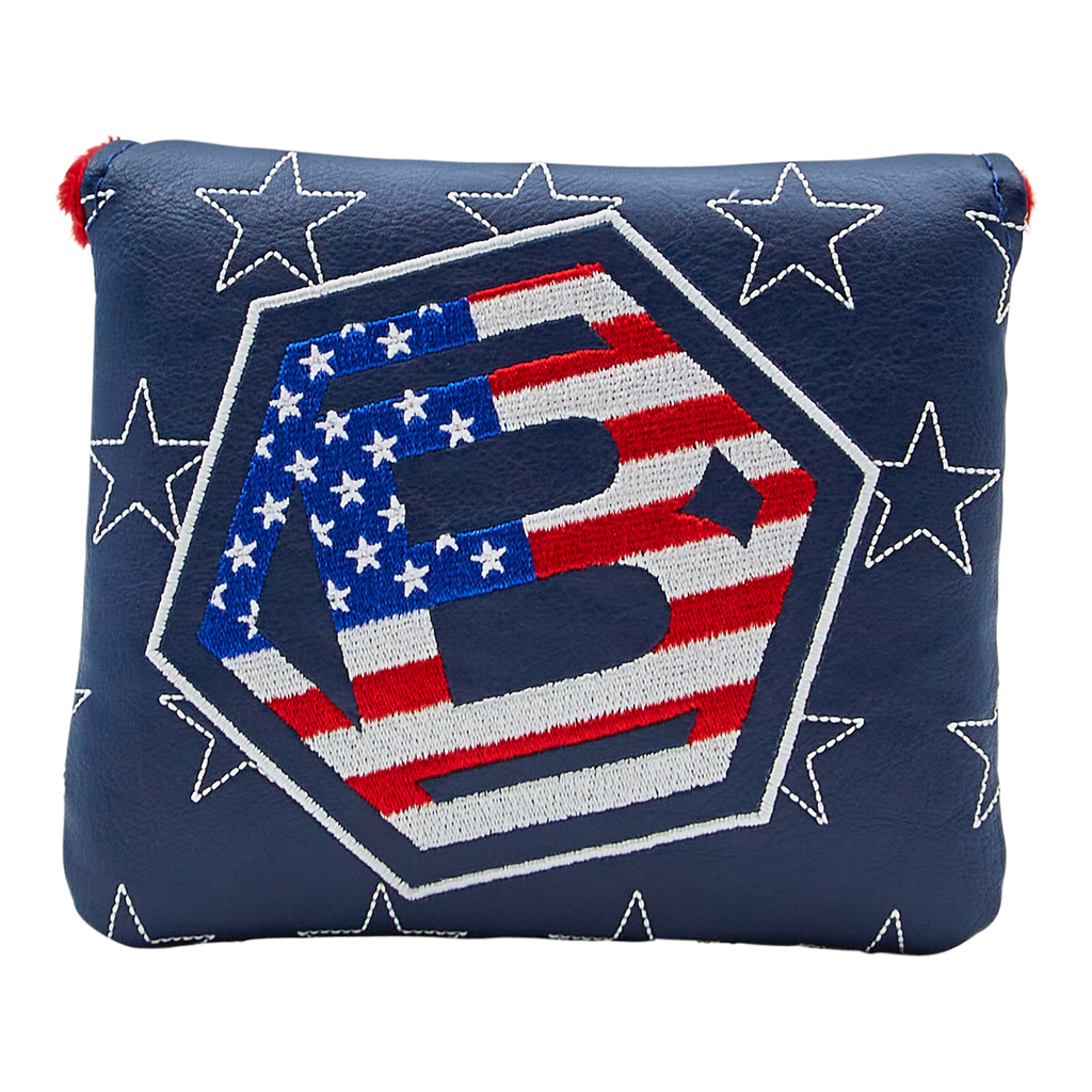 4th of July Mallet Headcover (Blue) | Bettinardi Golf – Studio B