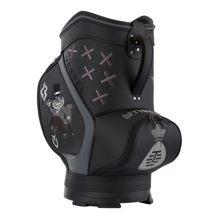 Blackout Gangster Cat Vessel Den Caddy | Bettinardi Golf