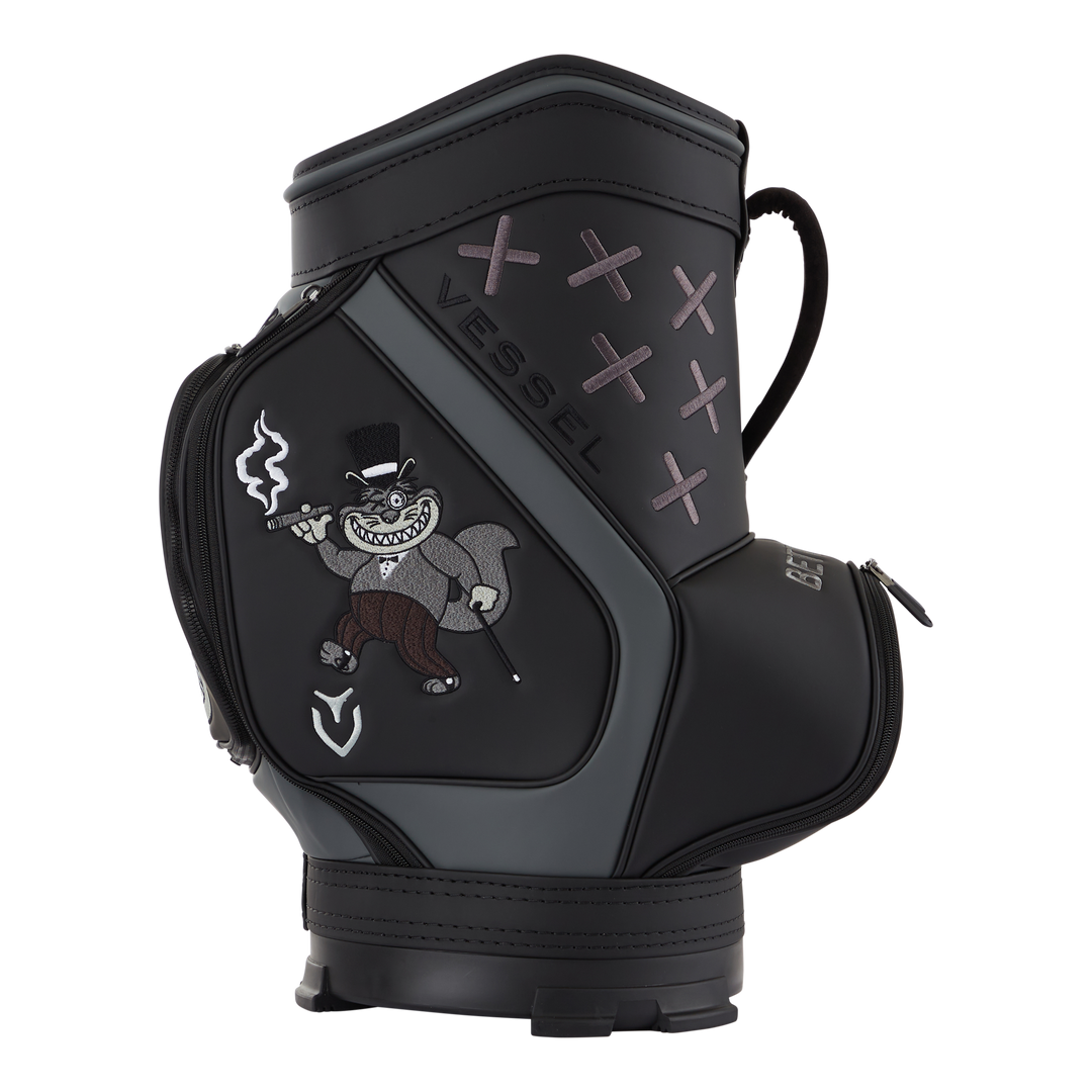 Blackout Gangster Cat Vessel Den Caddy | Bettinardi Golf – Studio B