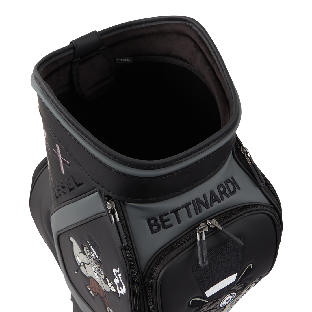 Blackout Gangster Cat Vessel Den Caddy | Bettinardi Golf – Studio B