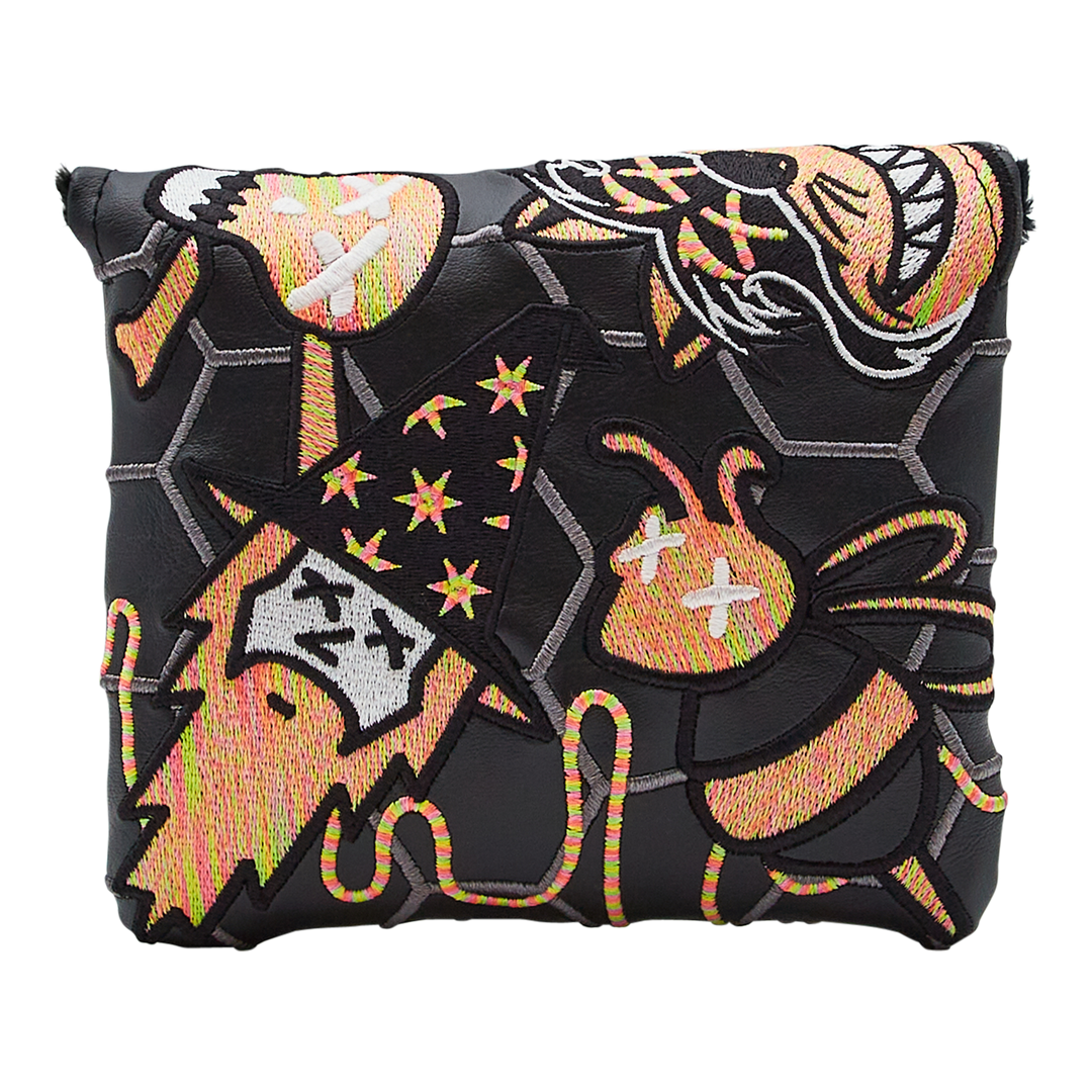 Graffiti Multi-Icon Heathered Mallet Headcover | Bettinardi Golf