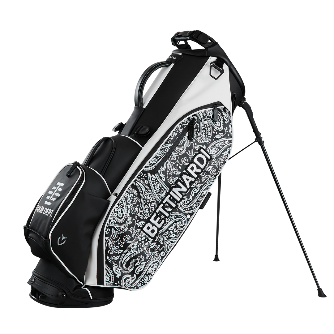 Paisley Stand Golf Bag (Black and White) | Bettinardi Golf – Studio B