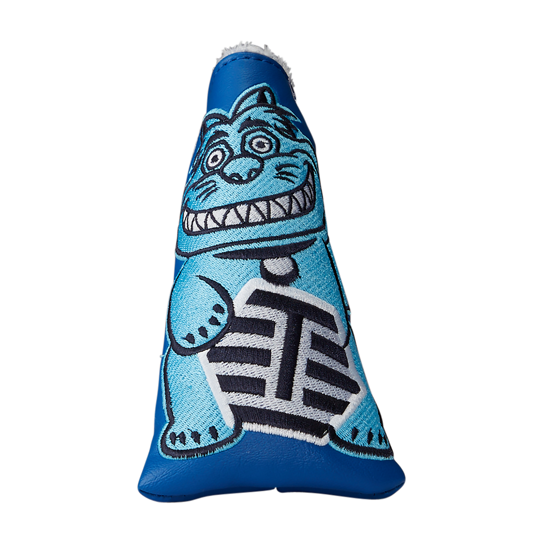 Lucky Cat Blue Putter Headcover – Studio B