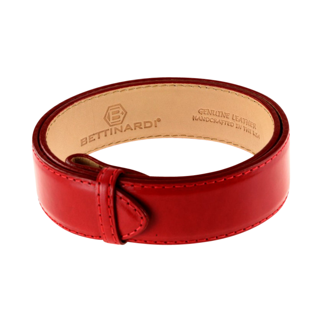 Bettinardi-Leather-Belt-Red-  display picture 2