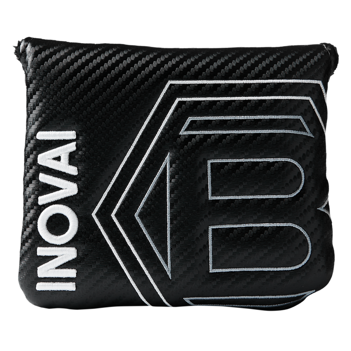 Bettinardi arbon fiber Stealth Black mallet putter headcover - Top