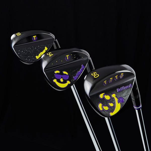 Tour icon Black PVD Wedges (50,54,58) – Studio B