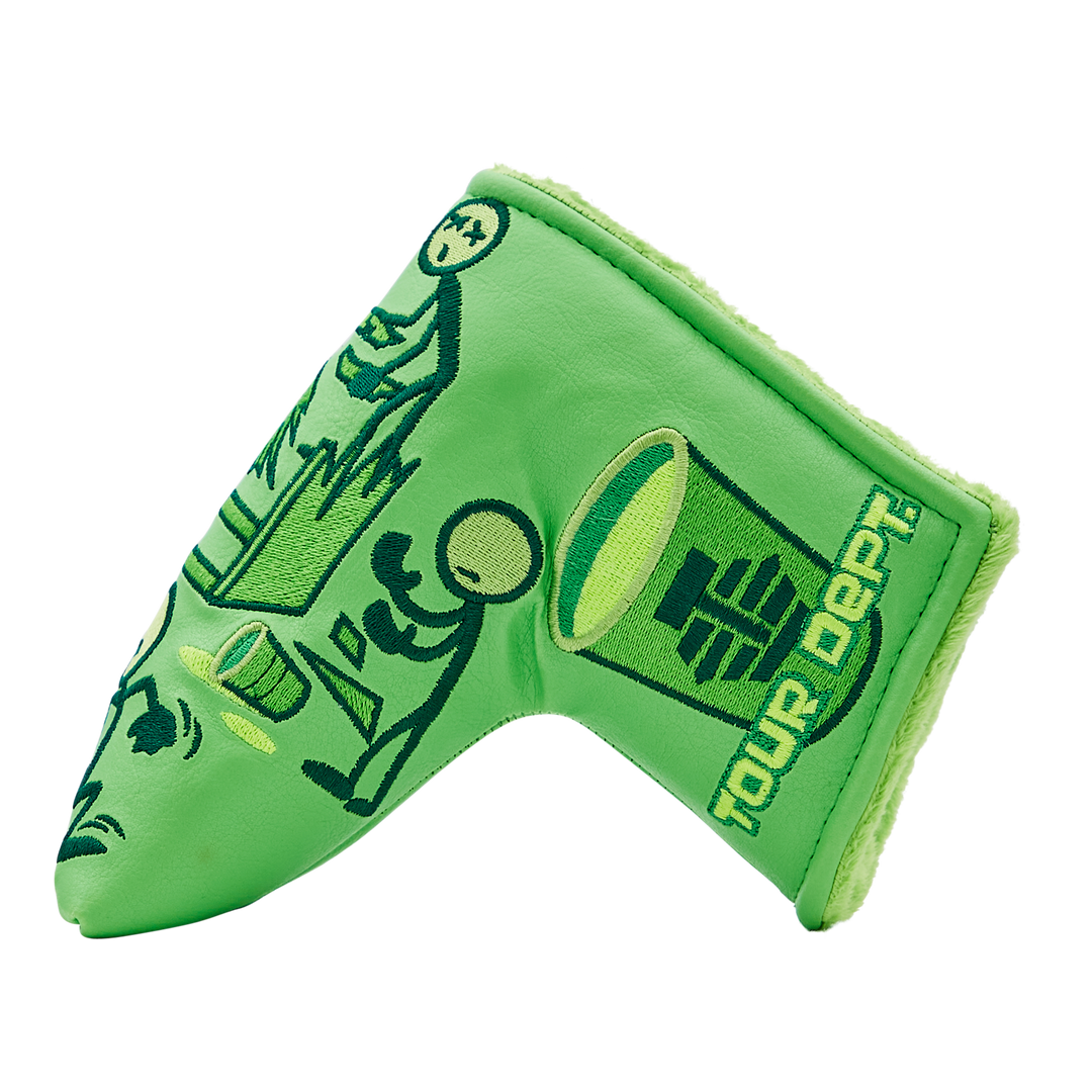 2021 Party On Tour Dept. Blade Headcover - Green | Bettinardi Golf