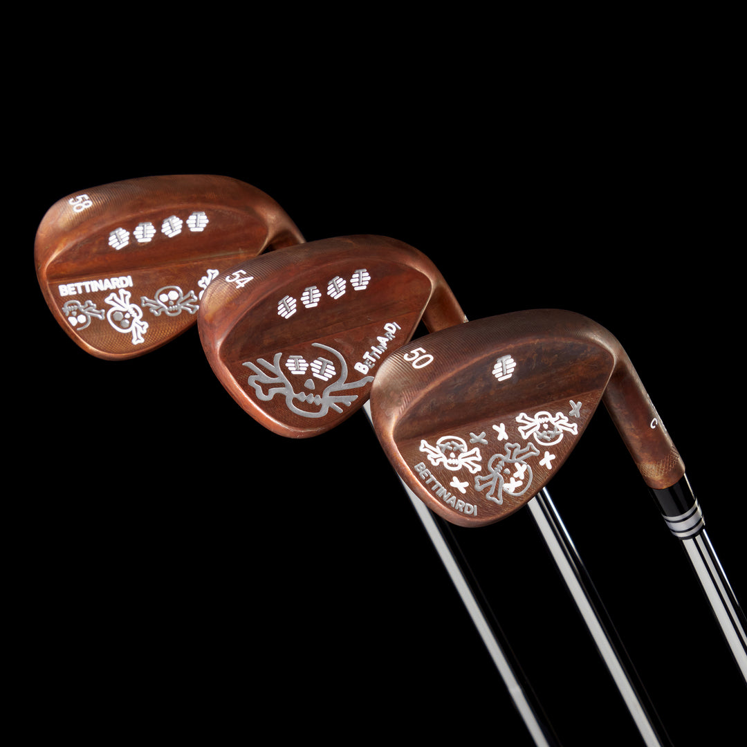 Skull & Bones Japanese Bronze Wedge Set (50, 54, 58) – Studio B