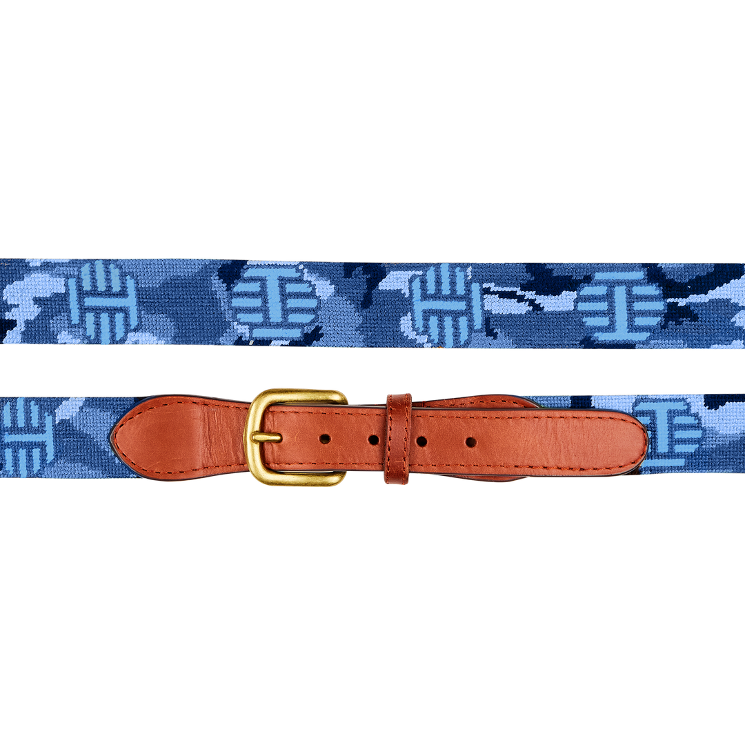 Camo Needlepoint Belt offers Buckle