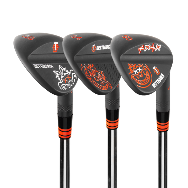 Fat Cat Black Ox (50c, 54c, 58c) Wedge Set | Bettinardi Golf