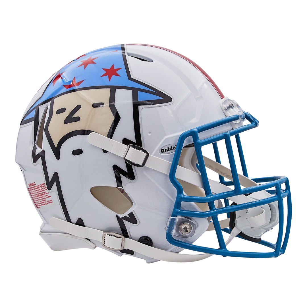 Authentic Riddell Wizard Football Helmet